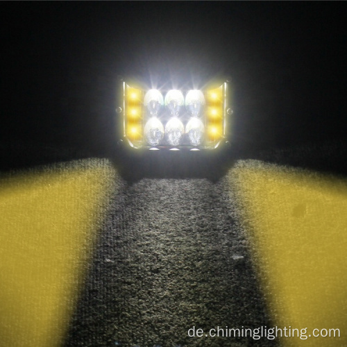 3,8&quot; ​​quadratische LED-Anhängerleuchten arbeiten LED-Leuchten